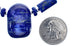 Southwest Sterling Silver Lapis Bead Necklace And Pendant KX120894